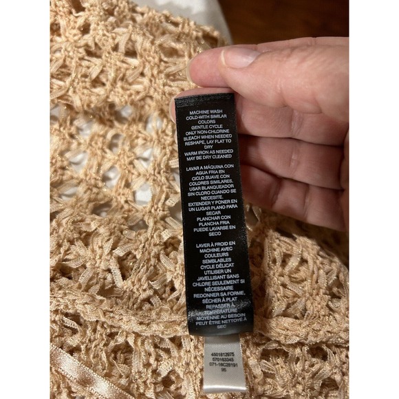 Chicos Women’s Travelers Collection Fringe Cardigan Size Large - Picture 13 of 16